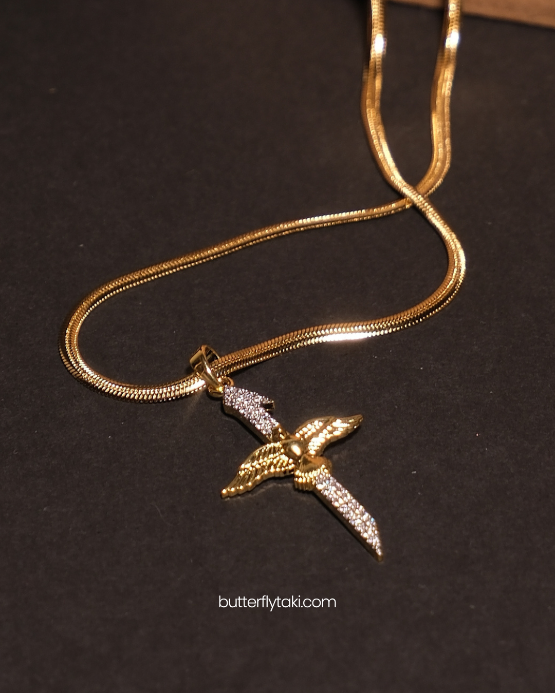 Anka Kuşu Elif Kolye